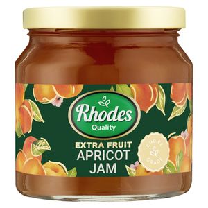 Rhodes Extra Fruit Apricot Jam 340g